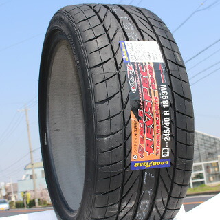 グッドイヤーレブスペックREVSPECRS-02サマータイヤ235/40R18WEDSウェッズLeonisレオニスTEホイールセット18インチ18X8.0J+425穴114.3