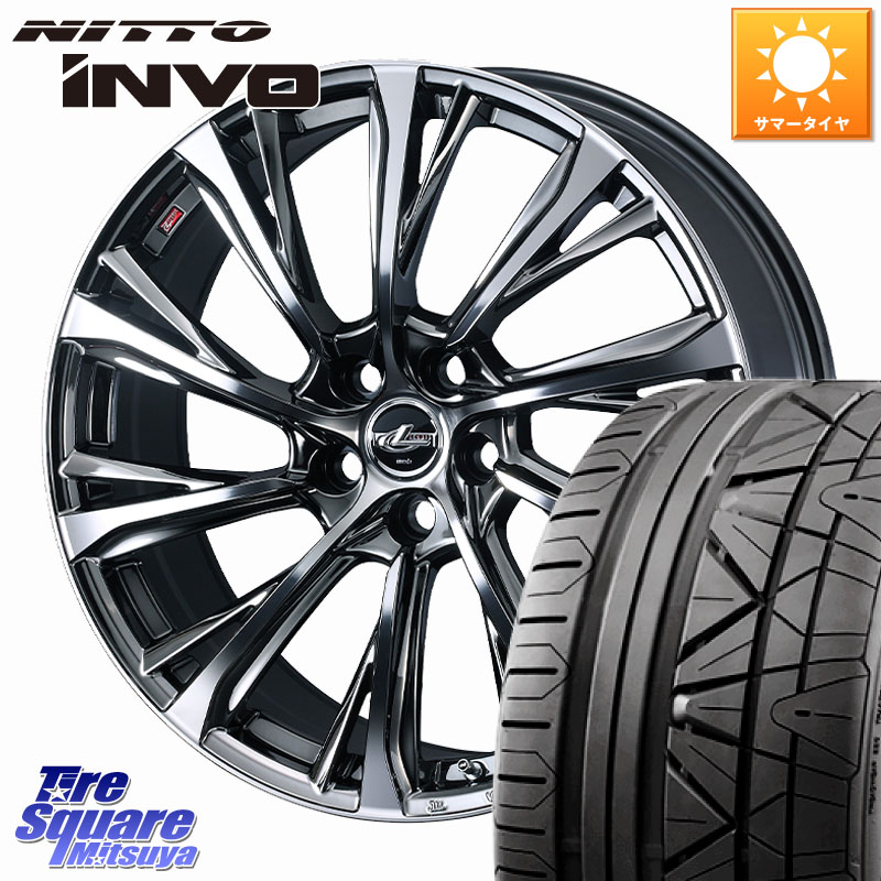 NITTO INVO インボ ニットー サマータイヤ 245/45R20WEDS LEONIS JG レオニスJG ホイール 20インチ 20X8.5J 35 5穴 114.3 RAV4 50系 NX レクサス ハリアー Escape|タイヤスクエアミツヤ