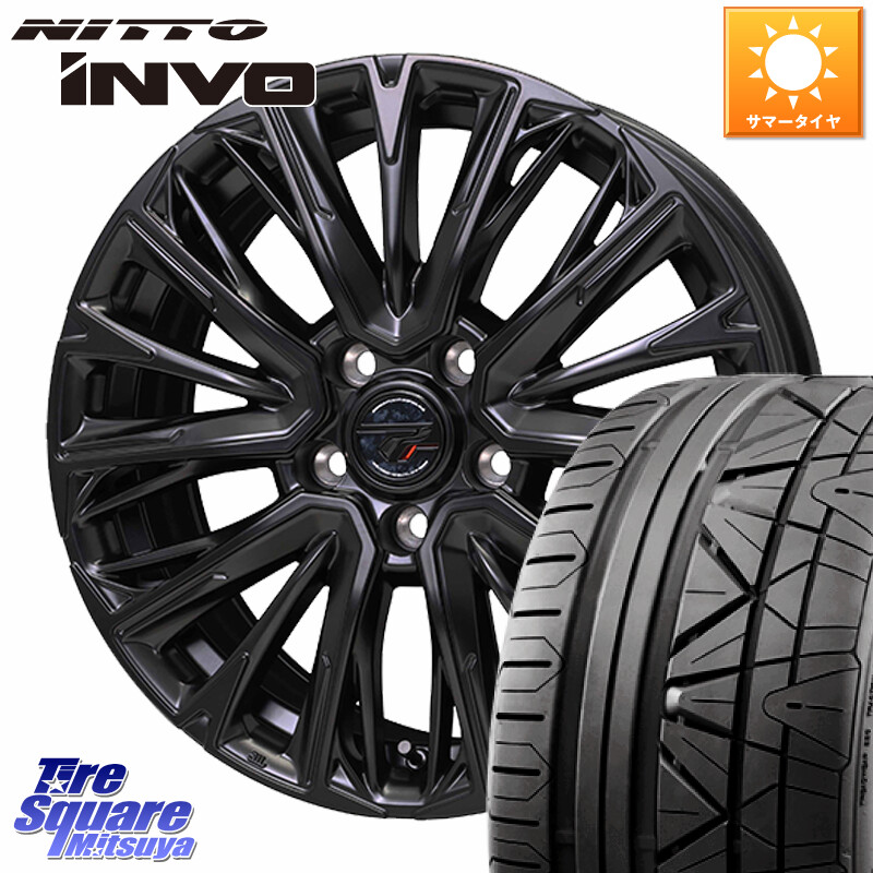 NITTO INVO インボ ニットー サマータイヤ 225/40R19HotStuff Precious プレシャス HM4 HM-4 ホイール 19インチ 19X8.0J 42 5穴 114.3 ステージア 日産 クラウンハイブリッド RX-8 MAZDA クラウンマジェスタ クラウンアスリート マークX クラウンロイヤル クラウンハイ｜タイヤスクエアミツヤ