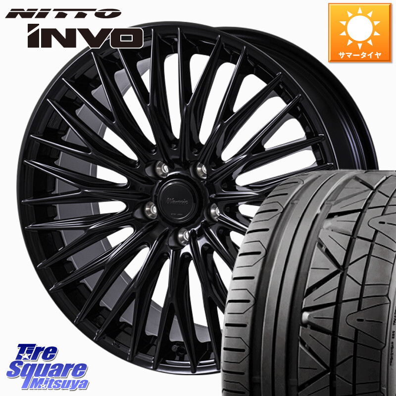 NITTO INVO インボ ニットー サマータイヤ 245/45R20MONZA Warwic CLYVER クライヴァー ホイール 20インチ 20X8.5J 42 5穴 120 40系アルファード/ヴェルファイア レクサスLM ヴェルファイアハイブリッド ヴェルファイア アルファードハイブリッド｜タイヤスクエアミツヤ