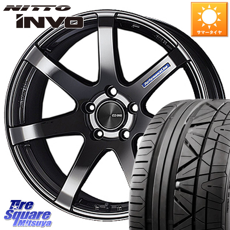 NITTO INVO インボ ニットー サマータイヤ 245/40R19ENKEI エンケイ PerformanceLine PF07 -COLORS- 19X8.0J 45 5穴 114.3 カローラクロス UX レクサス スカイラインセダン 日産 フーガ FUGA 日産|タイヤスクエアミツヤ