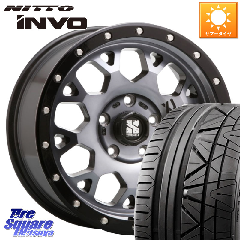 MLJ XJ04 XTREME-J エクストリームJ ホイール 20インチ 20 X 8.5J +35 5穴 127 NITTO INVO インボ ニットー サマータイヤ 255/45R20