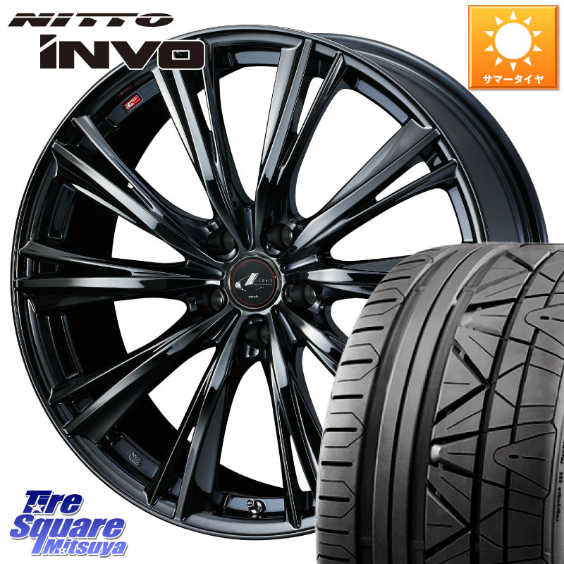 WEDS レオニス WX BMC1 ウェッズ Leonis ホイール 20インチ 20 X 8.5J +35 5穴 114.3 NITTO INVO インボ ニットー サマータイヤ 245/35R20 30系アルファード 30系ヴェルファイア 20系アルファード