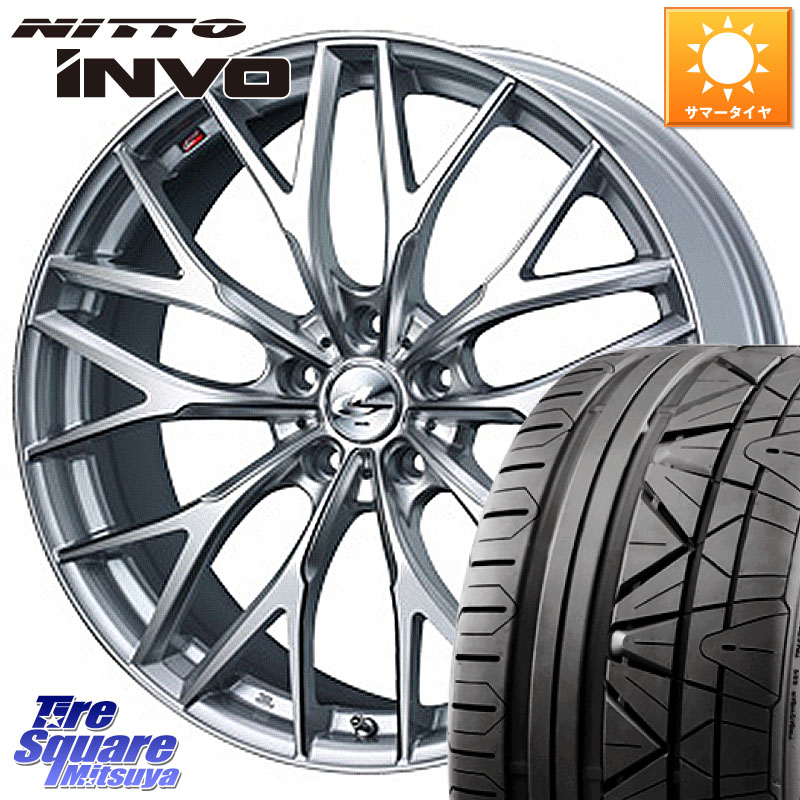 NITTO INVO インボ ニットー サマータイヤ 245/30R20WEDS 37449 レオニス MX ウェッズ Leonis ホイール 20インチ 20X8.5J 35 5穴 114.3|タイヤスクエアミツヤ