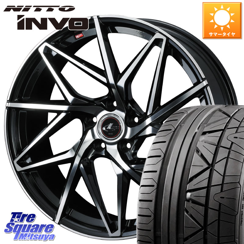 WEDS 40634 レオニス LEONIS IT PBMC 20インチ 20 X 8.5J +45 5穴 114.3 NITTO INVO インボ ニットー サマータイヤ 245/30R20