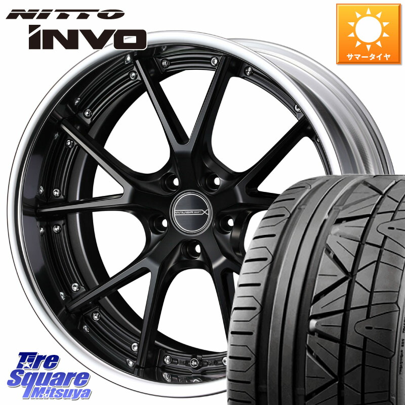 WEDS MAVERICK 905S S-LoDisk 20インチ 2ピース 20 X 8.5J +38 5穴 114.3 NITTO INVO インボ ニットー サマータイヤ 245/45R20 189,315円
