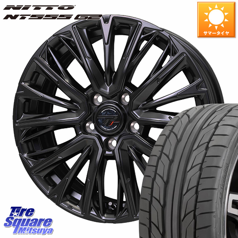 NITTO ニットー NT555 G2 サマータイヤ 245/35R20HotStuff Precious プレシャス HM4 HM-4 ホイール 20インチ 20X8.5J 38 5穴 114.3 30系アルファード/ヴェルファイア 20系アルファード アルファードハイブリッド ヴェルファイアハイブリッド ヴェルファイア アルファー｜タイヤスクエアミツヤ