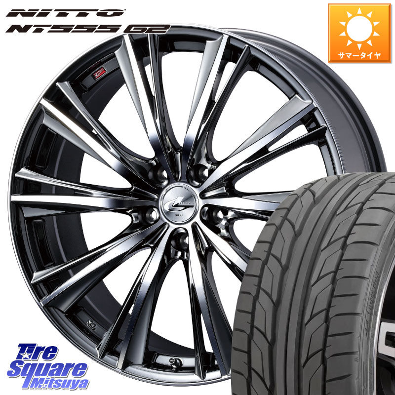 WEDS 33918 レオニス WX ウェッズ Leonis ホイール 20インチ 20 X 8.5J +35 5穴 114.3 NITTO ニットー NT555 G2 サマータイヤ 245/40R20 30系アルファード 30系ヴェルファイア 20系アルファード