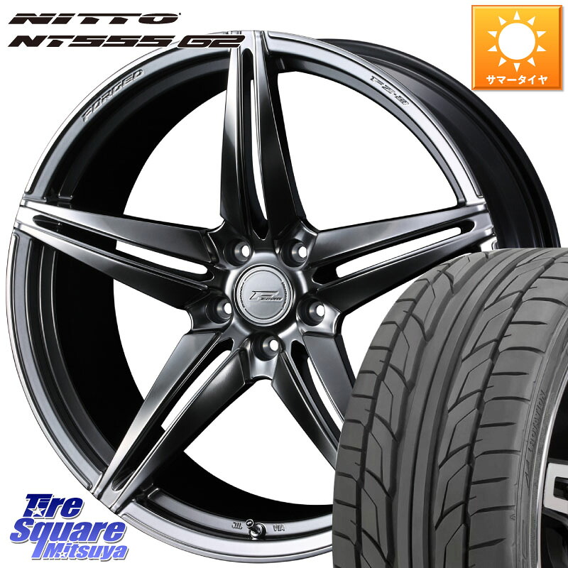 WEDS F ZERO FZ-3 FZ3 鍛造 FORGED ホイール21インチ エフゼロ 21 X 9.0J +35 5穴 114.3 NITTO ニットー NT555 G2 サマータイヤ 245/35R21 30系アルファード 30系ヴェルファイア 20系アルファード
