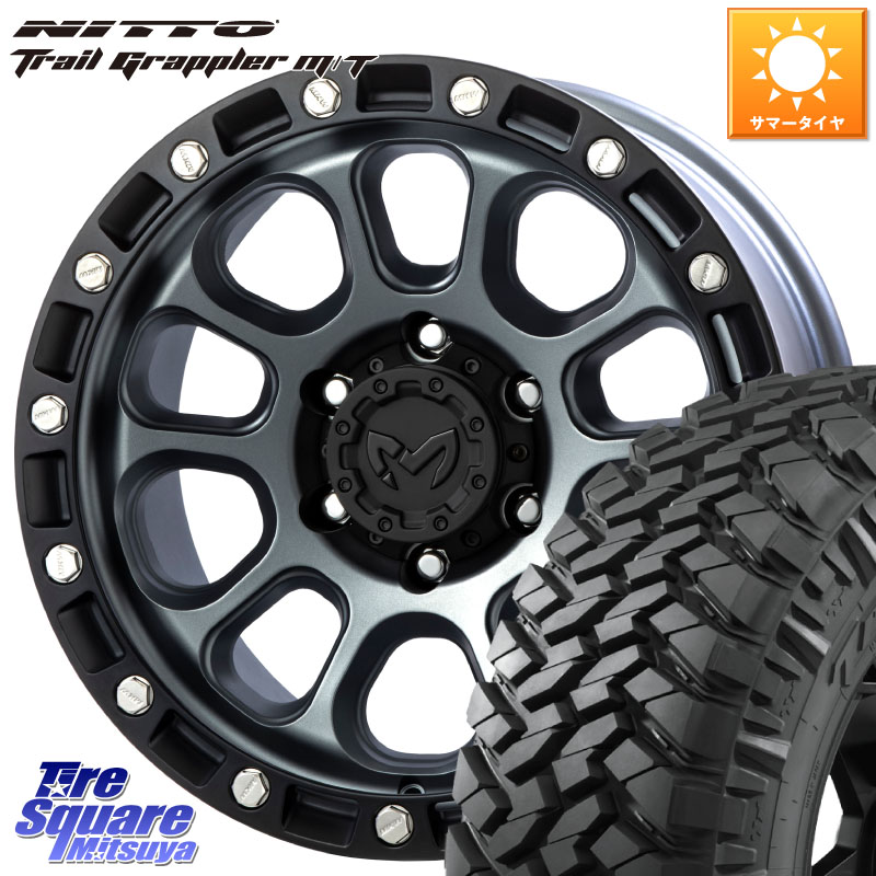 NITTO ニットー トレイルグラップラー M/T TRAIL GRAPPLER サマータイヤ 265/70R17MKW M204 ドライグレー 17インチ 17X8.0J 20 6穴 139.7 ランドクルーザーFJ トライトン 4Runner Tacoma ランドクルーザー プラド カスタムサイズ FJクルーザー｜タイヤスクエアミツヤ