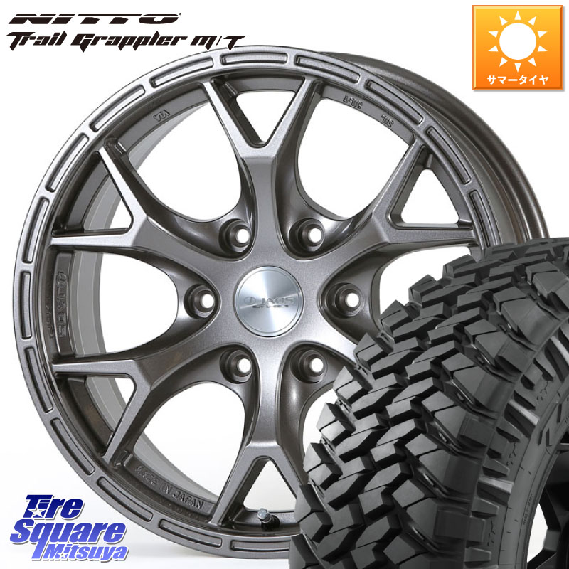 JAOS JAOS TRIBE CLAW ジャオス トライブ クロウ 17インチ 17 X 7.5J +25 6穴 139.7 NITTO ニットー トレイルグラップラー M/T TRAIL GRAPPLER サマータイヤ 265/70R17