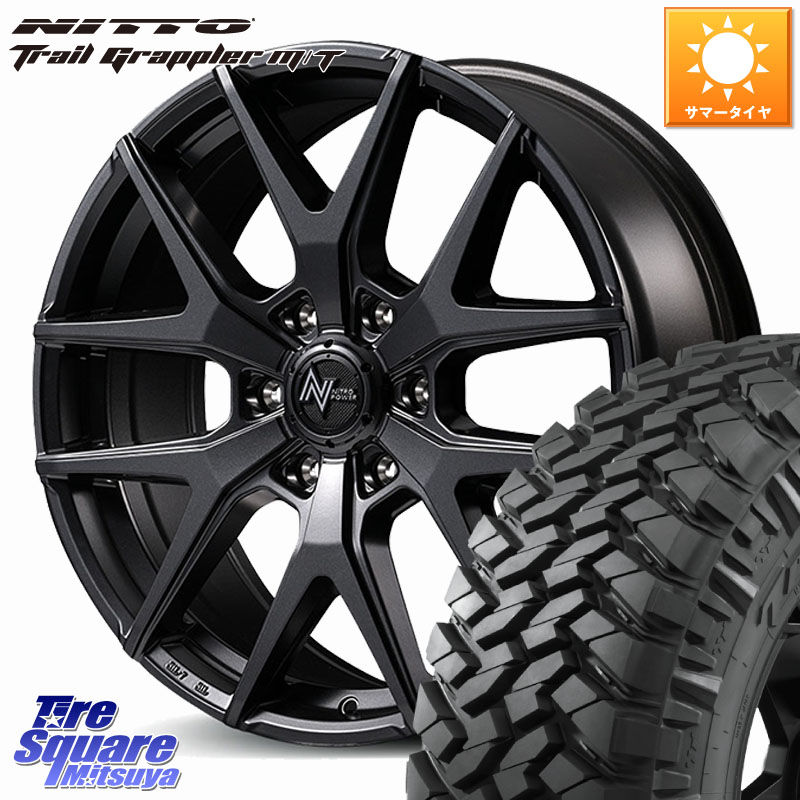 NITTO ニットー トレイルグラップラー M/T TRAIL GRAPPLER サマータイヤ 285/65R18MANARAY NITRO POWER M62 TOMAHAWK ホイール 18インチ 18X8.0J(M14) 55 6穴 139.7 ランドクルーザー 300 ランドクルーザー 250|タイヤスクエアミツヤ