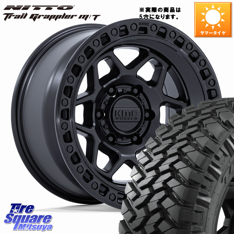 KMC KM553 TORX ホイール 17インチ◇参考画像 17 X 8.5J +25 5穴 127 NITTO ニットー トレイルグラップラー M/T TRAIL GRAPPLER サマータイヤ 35X12.5R17 35X/12.50R17 クライスラー ジープ ラングラー JK系 クライスラー ジープ ラングラー JL系 210,305円