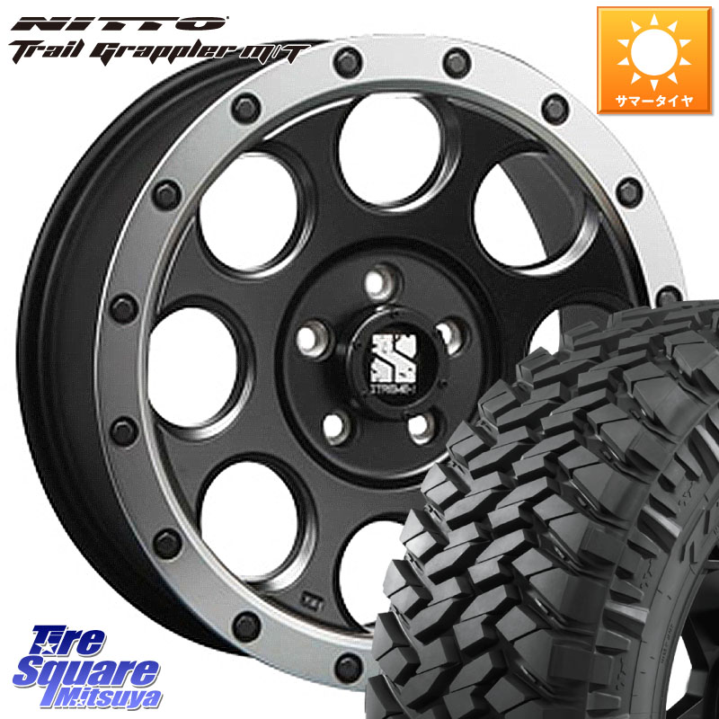 NITTO ニットー トレイルグラップラー M/T TRAIL GRAPPLER サマータイヤ 285/65R18MLJ XJ03 エクストリームJ XTREME-J ホイール 18インチ 18X8.0J 45 5穴 127 クライスラー ジープ ラングラー JK系 クライスラー ジープ ラングラー JL系|タイヤスクエアミツヤ