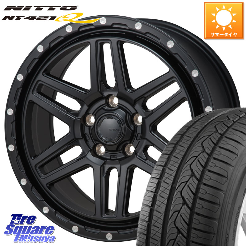NITTO ニットー NT421Q サマータイヤ 225/65R17MONZA HI-BLOCK ERDE 17インチ 17X7.5J 41 5穴 114.3 50系RAV4 80系ハリアー T32エクストレイル CX-5 CX-8 RAV4 30系 RAV4 50系 デリカD:5 D5 カスタムサイズ NX レクサス ハリアー CX-5 CX5 MAZDA|タイヤスクエアミツヤ