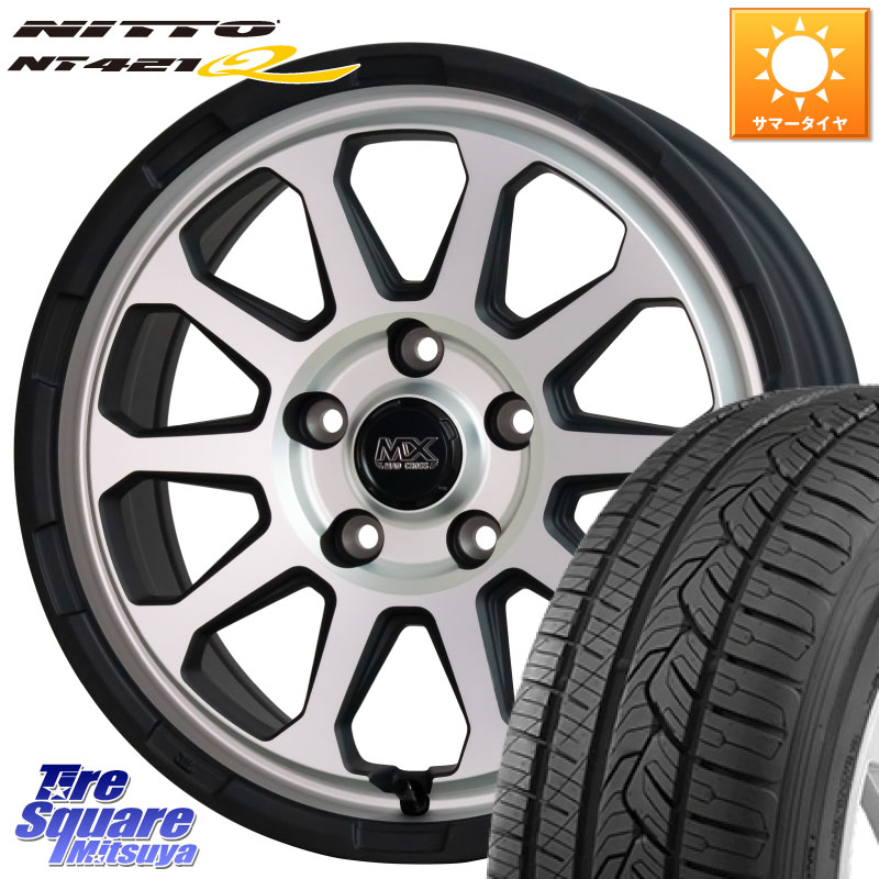NITTO ニットー NT421Q サマータイヤ 235/65R17HotStuff マッドクロス レンジャー シルバー ホイール 17インチ 17X7.0J 38 5穴 114.3 50系RAV4 60系RAV4 RAV4 50系 デリカD:5 D5 カスタムサイズ RAV4 60系 CX-5 CX5 MAZDA｜タイヤスクエアミツヤ