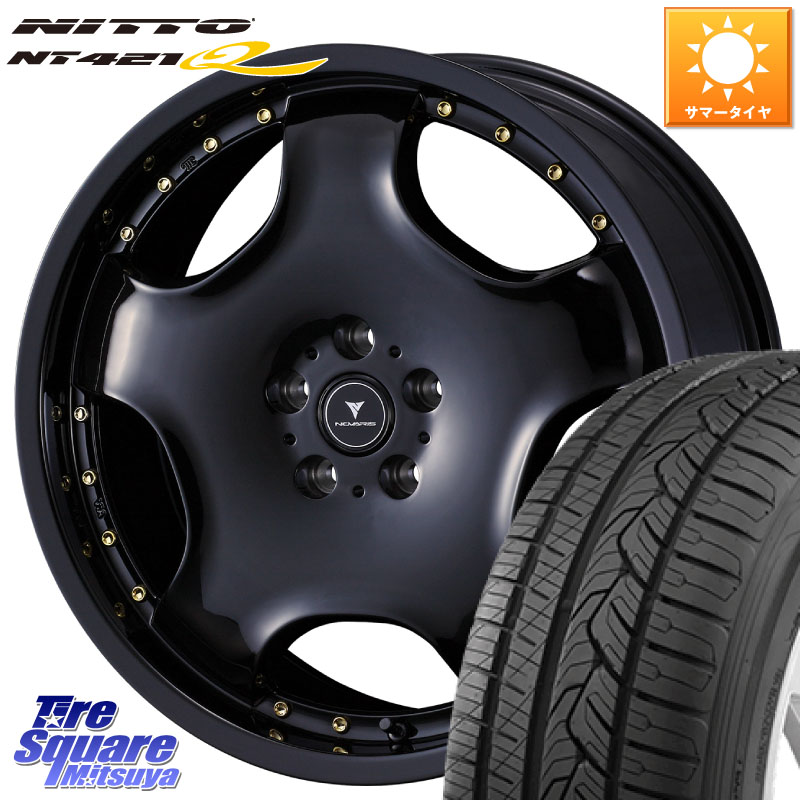 NITTO ニットー NT421Q サマータイヤ 255/45R20WEDS NOVARIS ASSETE D1 特価● ホイール 20インチ ノヴァリス アセット 20X8.0J 42 5穴 114.3 アリアARIYA T33エクストレイル｜タイヤスクエアミツヤ 122,445円