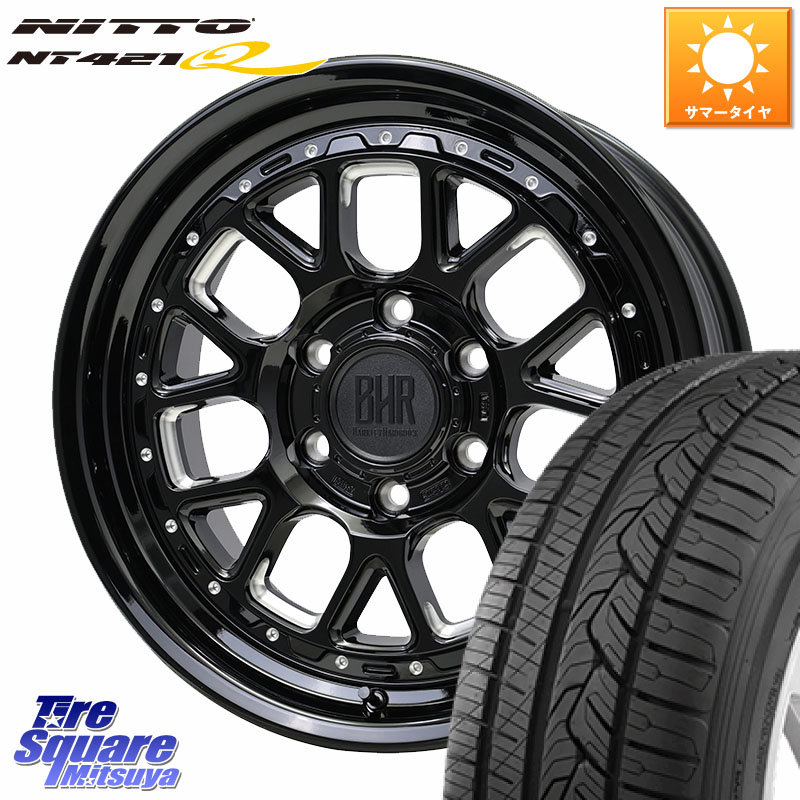 HotStuff BARKLEY HARDROCK HURON ハードロック ヒューロン ホイール 18インチ 18 X 8.0J +20 6穴 139.7 NITTO ニットー NT421Q サマータイヤ 265/60R18 GUN125ハイラックスHILUX 150系ランドクルーザープラド トライトンGSR