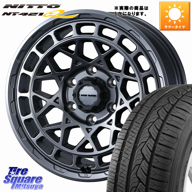 NITTO ニットー NT421Q サマータイヤ 235/65R17WEDS MUDVANCE X TYPE M ホイール 17インチ マッドヴァンス タイプM 17X7.0J 38 5穴 114.3 50系RAV4 60系RAV4 RAV4 50系 デリカD:5 D5 カスタムサイズ RAV4 60系 CX-5 CX5 MAZDA|タイヤスクエアミツヤ