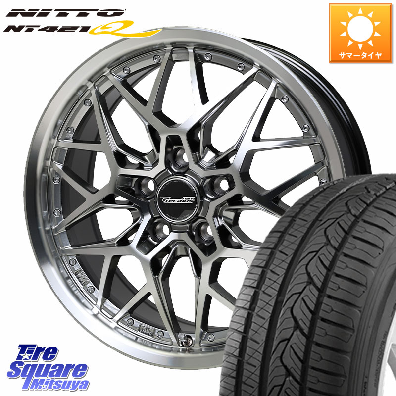 HotStuff プレシャス Precious AST M5 ホイール 18インチ 18 X 8.0J +42 5穴 114.3 NITTO ニットー NT421Q サマータイヤ 235/50R18 30系アルファード 30系ヴェルファイア 20系アルファード