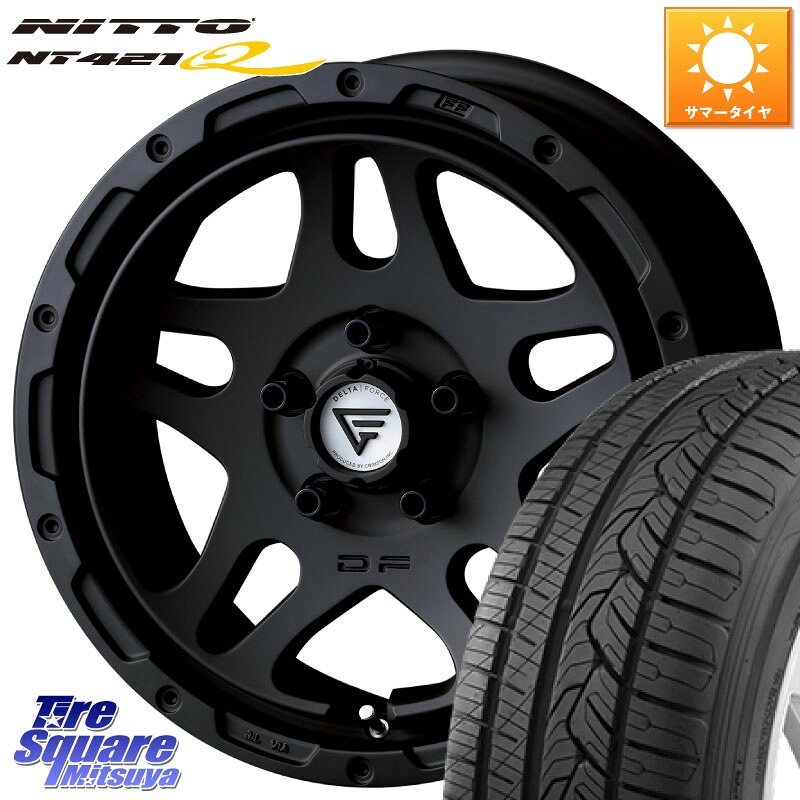NITTO ニットー NT421Q サマータイヤ 225/65R17DELTA FORCE OVERLANDER ホイール 17インチ 17X7.0J 32 5穴 114.3 80系ハリアー RAV4 50系 デリカD:5 D5 カスタムサイズ NX レクサス ハリアー｜タイヤスクエアミツヤ 127,850円