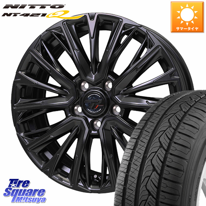 NITTO ニットー NT421Q サマータイヤ 235/60R18HotStuff Precious プレシャス HM4 HM-4 ホイール 18インチ 18X8.0J(M14B) 42 5穴 114.3 クラウンスポーツ クラウンエステート ソルテラ bZ4X RZ レクサス|タイヤスクエアミツヤ