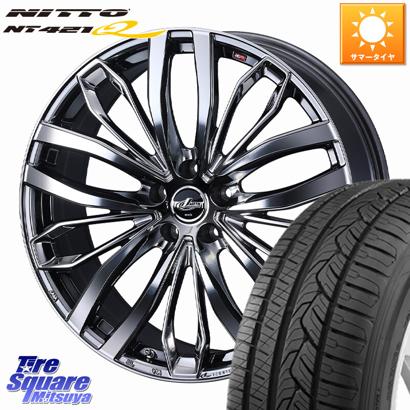 NITTO ニットー NT421Q サマータイヤ 235/55R20WEDS LEONIS SC レオニスSC ホイール 20インチ 20X8.5J 35 5穴 114.3 RX レクサス|タイヤスクエアミツヤ