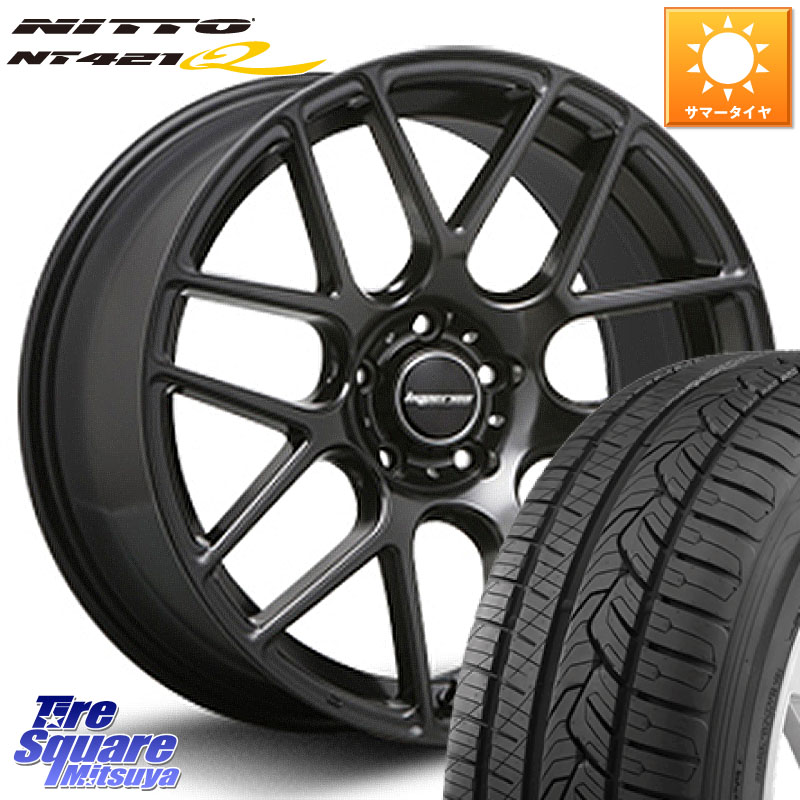 MLJ hyperion ハイペリオン CVM ホイール 20インチ 20 X 8.5J +35 5穴 114.3 NITTO ニットー NT421Q サマータイヤ 235/55R20