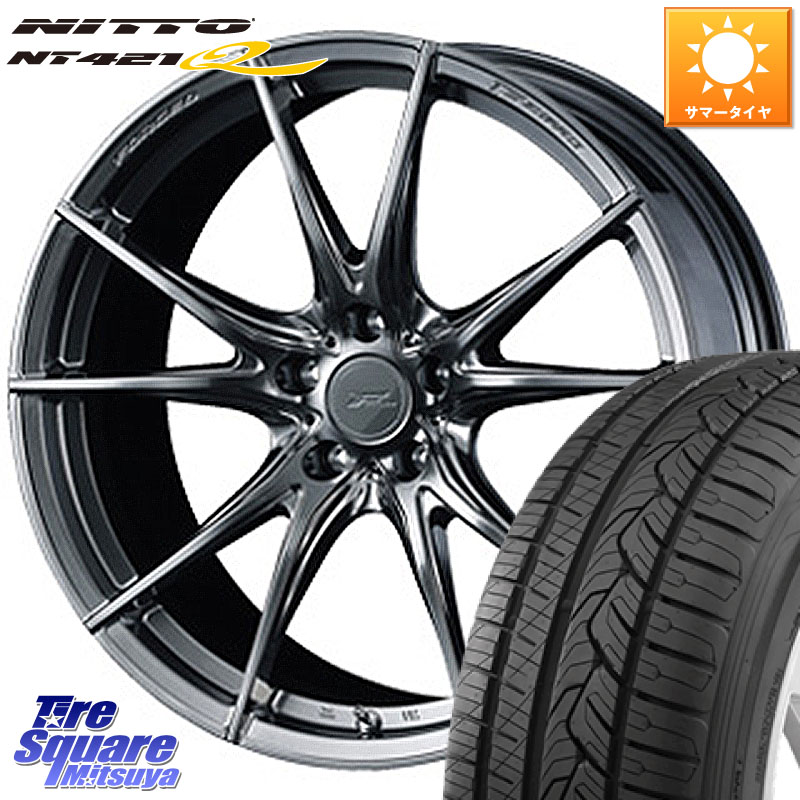 NITTO ニットー NT421Q サマータイヤ 235/60R18WEDS F ZERO FZ-2 FZ2 鍛造 FORGED ホイール18インチ エフゼロ 18X7.5J 38 5穴 114.3 50系RAV4 60系RAV4 アリアARIYA T33エクストレイル CX-60 CX-80 アウトランダーPHEV トレイルシーカー RAV4 50系 デリカD:5 D5 カスタ|タイヤスクエアミツヤ