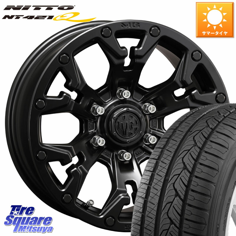 CRIMSON クリムソン GOLEM インセット-5 ゴーレム 20インチ 20 X 9.0J +0 6穴 139.7 NITTO ニットー NT421Q サマータイヤ 265/50R20