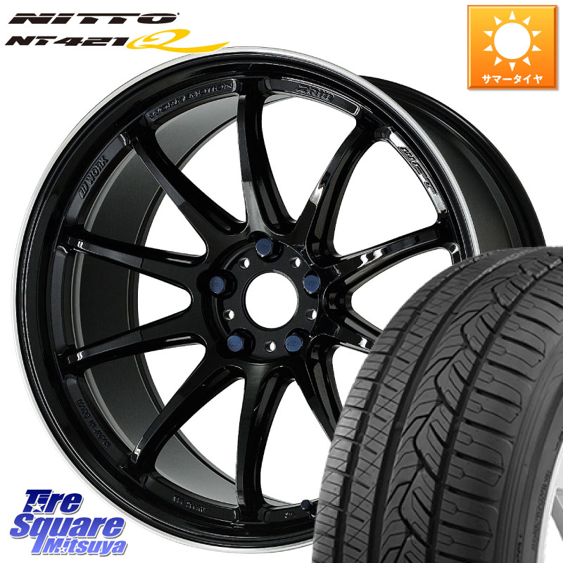 NITTO ニットー NT421Q サマータイヤ 235/55R18WORK ワーク EMOTION エモーション ZR10 18インチ 18X8.5J 32 5穴 114.3 デリカD:5 D5 カスタムサイズ|タイヤスクエアミツヤ