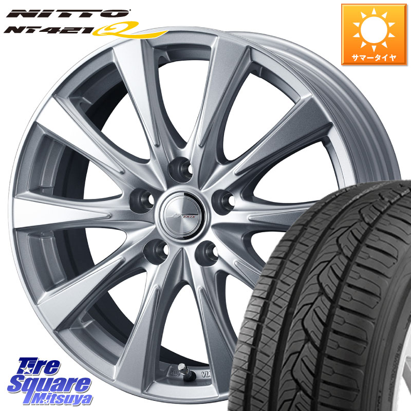 WEDS ジョーカースピリッツ ホイール 18 X 7.5J +48 5穴 114.3 NITTO ニットー NT421Q サマータイヤ 215/50R18 60系プリウス ヤリスクロス CX-3