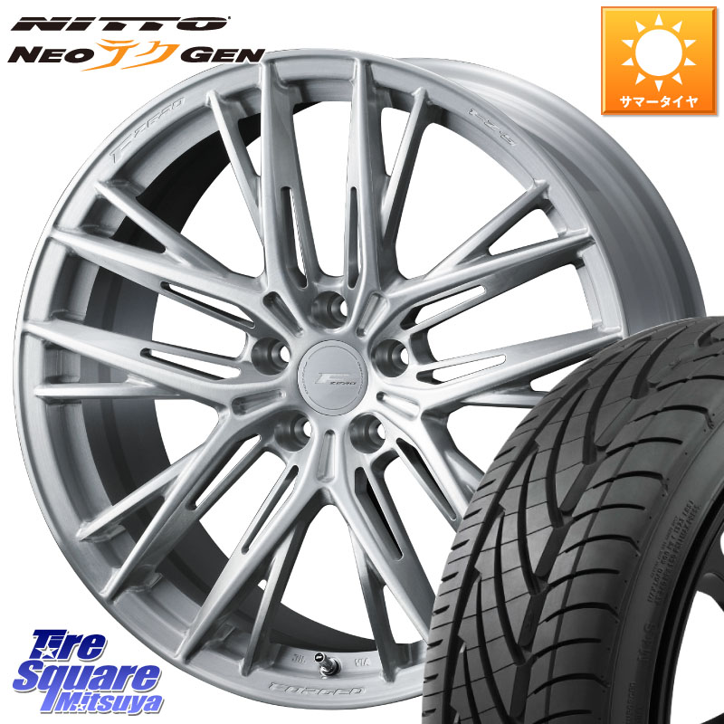 NITTO ニットー NEOテクGEN サマータイヤ 245/35R19WEDS F ZERO FZ-5 FZ5 鍛造 FORGED ホイール 19インチ エフゼロ 19X8.5J 48 5穴 114.3 WRX-S4(VBH) インプレッサ WRX｜タイヤスクエアミツヤ