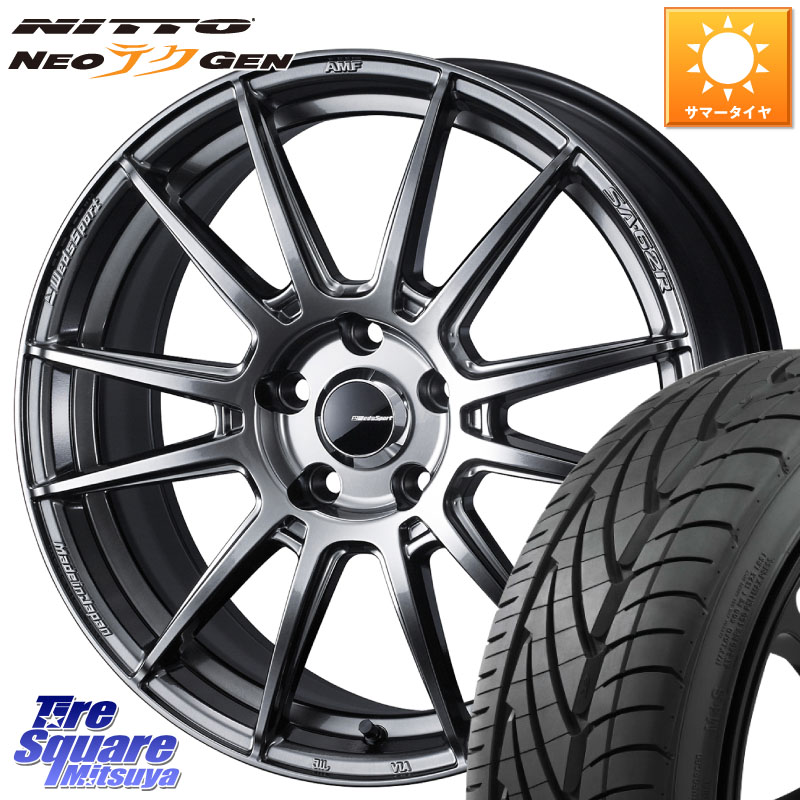 NITTO ニットー NEOテクGEN サマータイヤ 215/40R18WEDS WedsSport SA-62R SA62R ウェッズ スポーツ ホイール 18インチ 18X8.0J 42 5穴 114.3 リーフ LEAF 日産 カローラルミオン｜タイヤスクエアミツヤ 118,975円