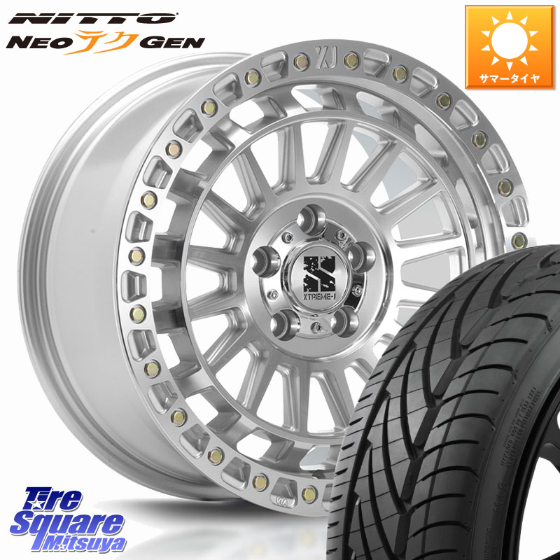 NITTO ニットー NEOテクGEN サマータイヤ 215/40R18MLJ XJ08 XTREME-J ホイール 18インチ 18X8.0J 40 5穴 114.3 カローラルミオン|タイヤスクエアミツヤ