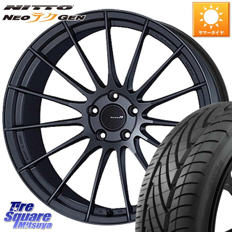 ENKEI エンケイ Racing Revolution RS05RR ホイール 19 X 9.0J(EVO10 CZ4A) +30 5穴 114.3 NITTO ニットー NEOテクGEN サマータイヤ 245/35R19 CZ4Aランエボ10ブレンボキャリパー対応