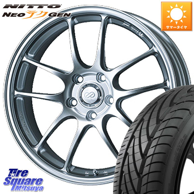 NITTO ニットー NEOテクGEN サマータイヤ 215/40R18ENKEI エンケイ PerformanceLine PF01 ホイール 18X7.5J 45 5穴 114.3 カローラルミオン｜タイヤスクエアミツヤ 125,930円
