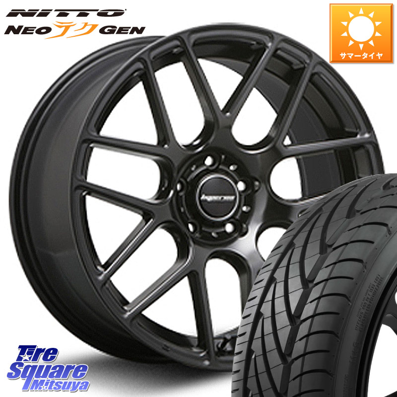 MLJ hyperion ハイペリオン CVM ホイール 20インチ 20 X 8.5J +35 5穴 114.3 NITTO ニットー NEOテクGEN サマータイヤ 245/30R20