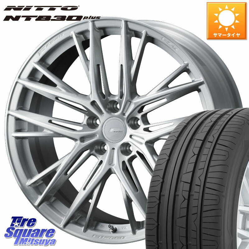WEDS F ZERO FZ-5 FZ5 鍛造 FORGED ホイール 18インチ エフゼロ 18 X 8.5J +35 5穴 114.3 NITTO ニットー NT830 plus サマータイヤ 235/50R18 30系アルファード 30系ヴェルファイア 20系アルファード
