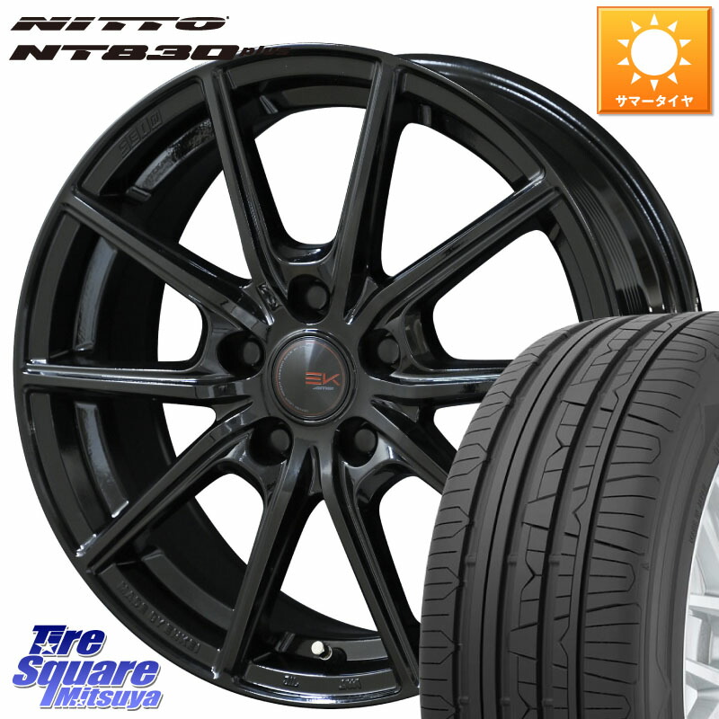 KYOHO SEIN EK ザインEK ホイール 17インチ 17 X 7.0J +42 5穴 114.3 NITTO ニットー NT830 plus サマータイヤ 225/50R17 WRX S4(VBH) 70,351円