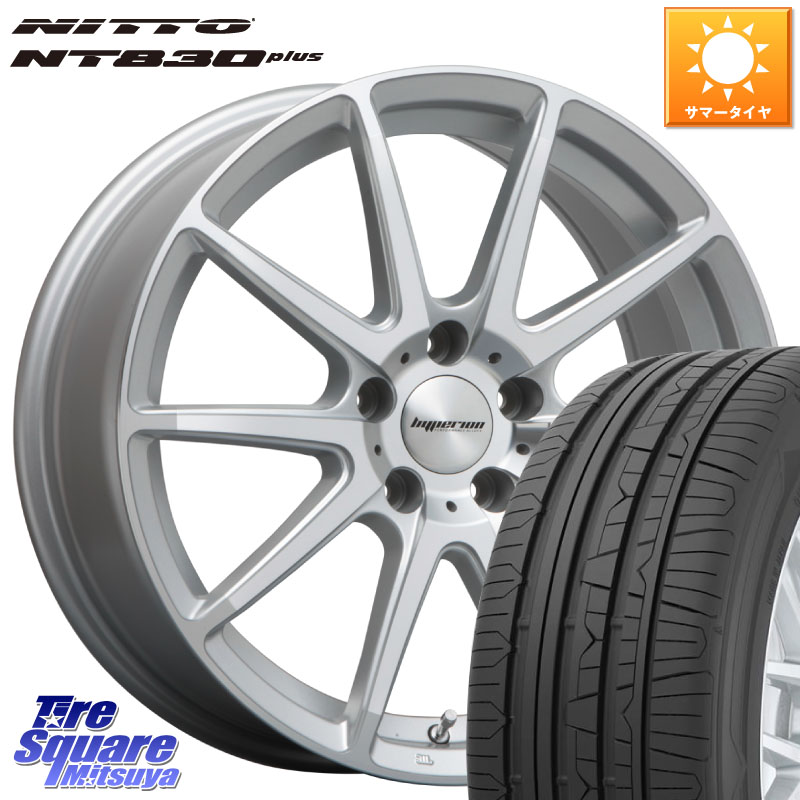 MLJ HYPERION CVX ハイペリオン ホイール 20インチ 20 X 8.5J +45 5穴 114.3 NITTO ニットー NT830 plus サマータイヤ 245/35R20 50系エスティマ 10系カローラクロス MAZDA6 10系アルファード