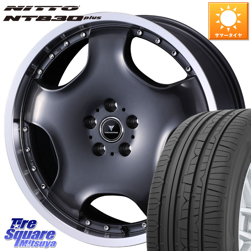 NITTO ニットー NT830 plus サマータイヤ 235/50R18WEDS NOVARIS ASSETE D1 特価● ホイール 18インチ ノヴァリス アセット 18X8.0J 42 5穴 114.3 30系アルファード/ヴェルファイア 20系アルファード ヴェルファイアハイブリッド ヴェルファイア アルファード|タイヤスクエアミツヤ
