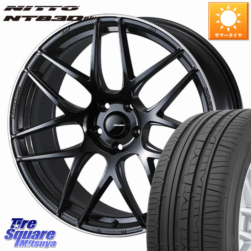 NITTO ニットー NT830 plus サマータイヤ 245/35R20WEDS WedsSport SA-27R SA27R ウェッズ スポーツ ホイール 20インチ 20X8.5J 38 5穴 114.3 30系アルファード/ヴェルファイア 20系アルファード アルファードハイブリッド ヴェルファイアハイブリッド ヴェルファイア|タイヤスクエアミツヤ
