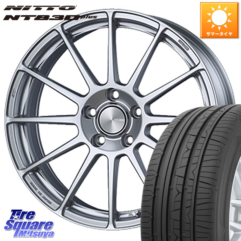 NITTO ニットー NT830 plus サマータイヤ 225/55R17ENKEI エンケイ PerformanceLine PF03 ホイール 17X7.0J 50 5穴 100|タイヤスクエアミツヤ