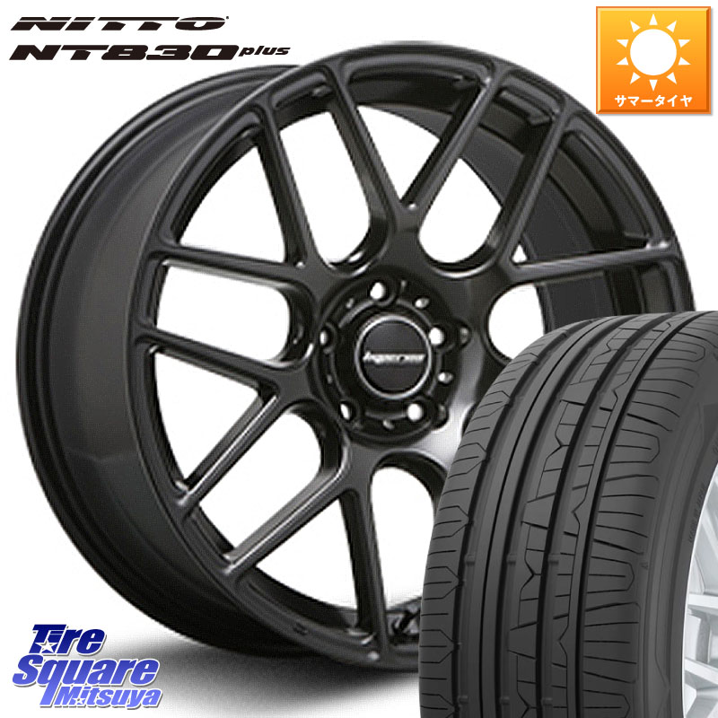 MLJ hyperion ハイペリオン CVM ホイール 20インチ 20 X 8.5J +35 5穴 114.3 NITTO ニットー NT830 plus サマータイヤ 245/35R20 30系アルファード 30系ヴェルファイア 20系アルファード 108,120円
