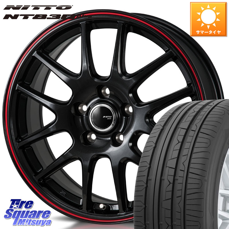 MONZA JP STYLE Jefa ジェファ 17インチ 17 X 6.5J +53 5穴 114.3 NITTO ニットー NT830 plus サマータイヤ 215/50R17