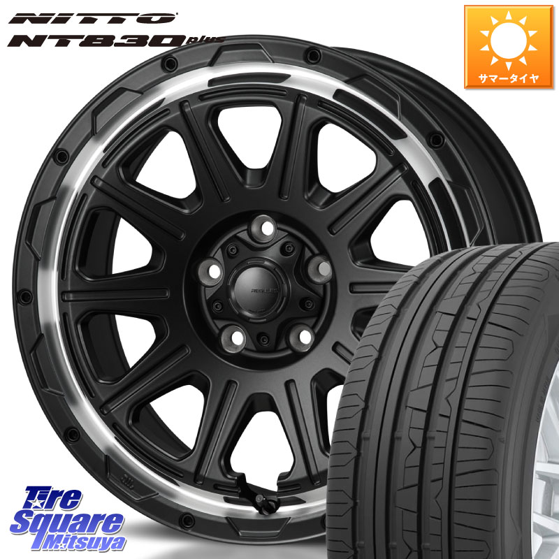 NITTO ニットー NT830 plus サマータイヤ 225/50R17MONZA HI-BLOCK REGULES 17インチ 17X7.5J 41 5穴 114.3 RX-8 MAZDA|タイヤスクエアミツヤ