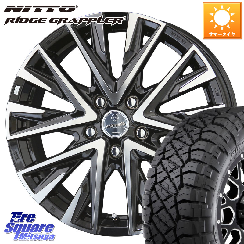NITTO ニットー リッジグラップラー RIDGE GRAPPLER サマータイヤ 245/70R16KYOHO 【欠品次回8月上旬】スマック レジーナ SMACK LEGINA ホイール 16X6.5J 45 5穴 114.3 CX-5 CX5 MAZDA｜タイヤスクエアミツヤ