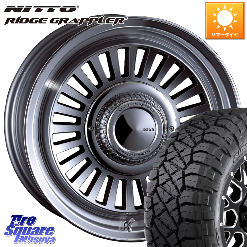 NITTO ニットー リッジグラップラー RIDGE GRAPPLER サマータイヤ 265/70R16CRIMSON DEAN California カリフォルニア 16X7.0J 25 6穴 139.7 Tacoma ハイラックス サーフ｜タイヤスクエアミツヤ 137,925円