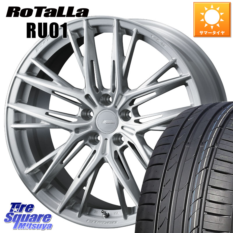 Rotalla RU01 【欠品時は同等商品のご提案します】サマータイヤ 245/30R20WEDS F ZERO FZ-5 FZ5 鍛造 FORGED ホイール 20インチ エフゼロ 20X8.5J 38 5穴 114.3 クラウンマジェスタ｜タイヤスクエアミツヤ